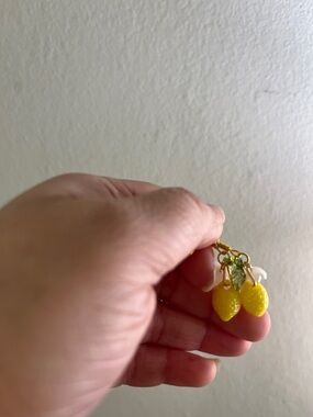 Lemon earrings